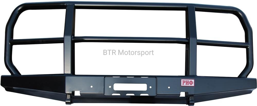 Бампер РИФ силовой передний УАЗ Буханка с защитной дугой, облегчённый (без внутренних усилителей)  RIF452-10600